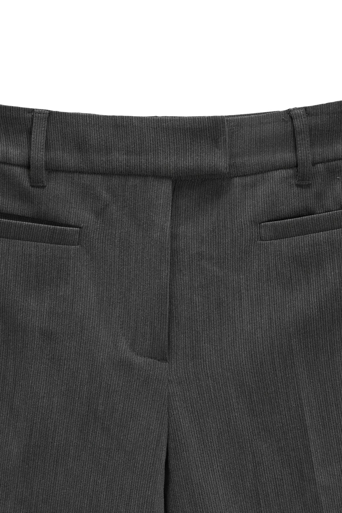 [matinkim] CAPRI SLIT PANTS IN GREY