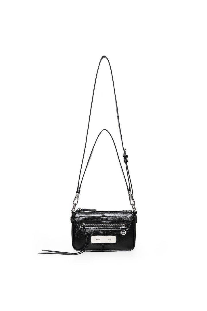 Matinkim Biker Two-Way Mini Bag IN Black