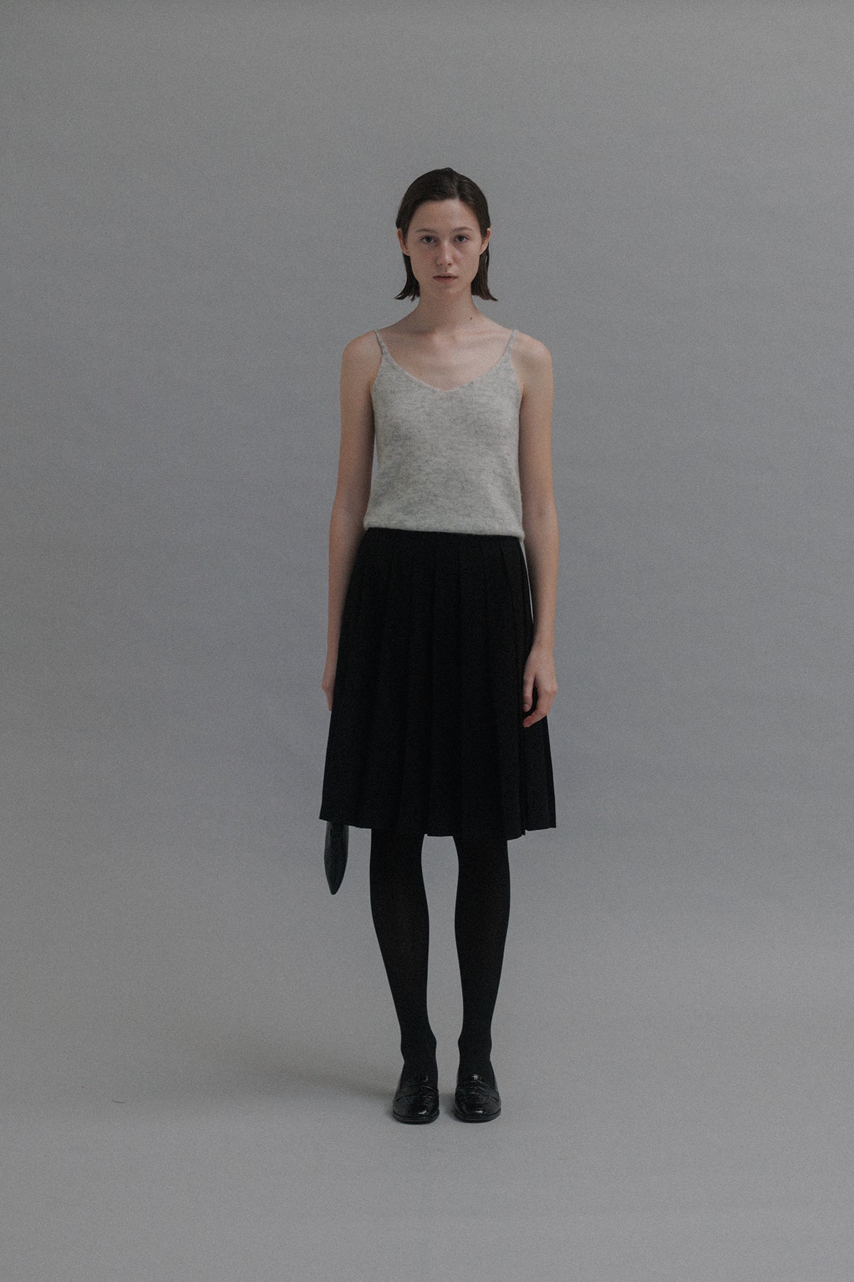 Nothing Written Kotte alpaca sleeveless knit (Gray)