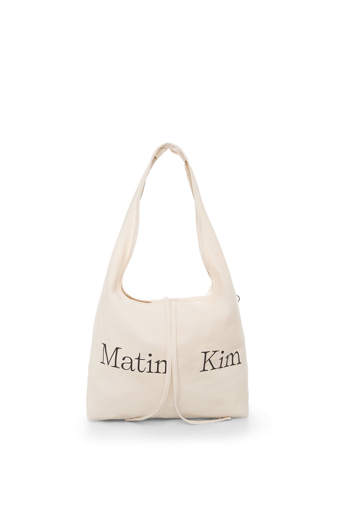 Matinkim Matin Kim Logo Point Round Ecobag IN Ivory