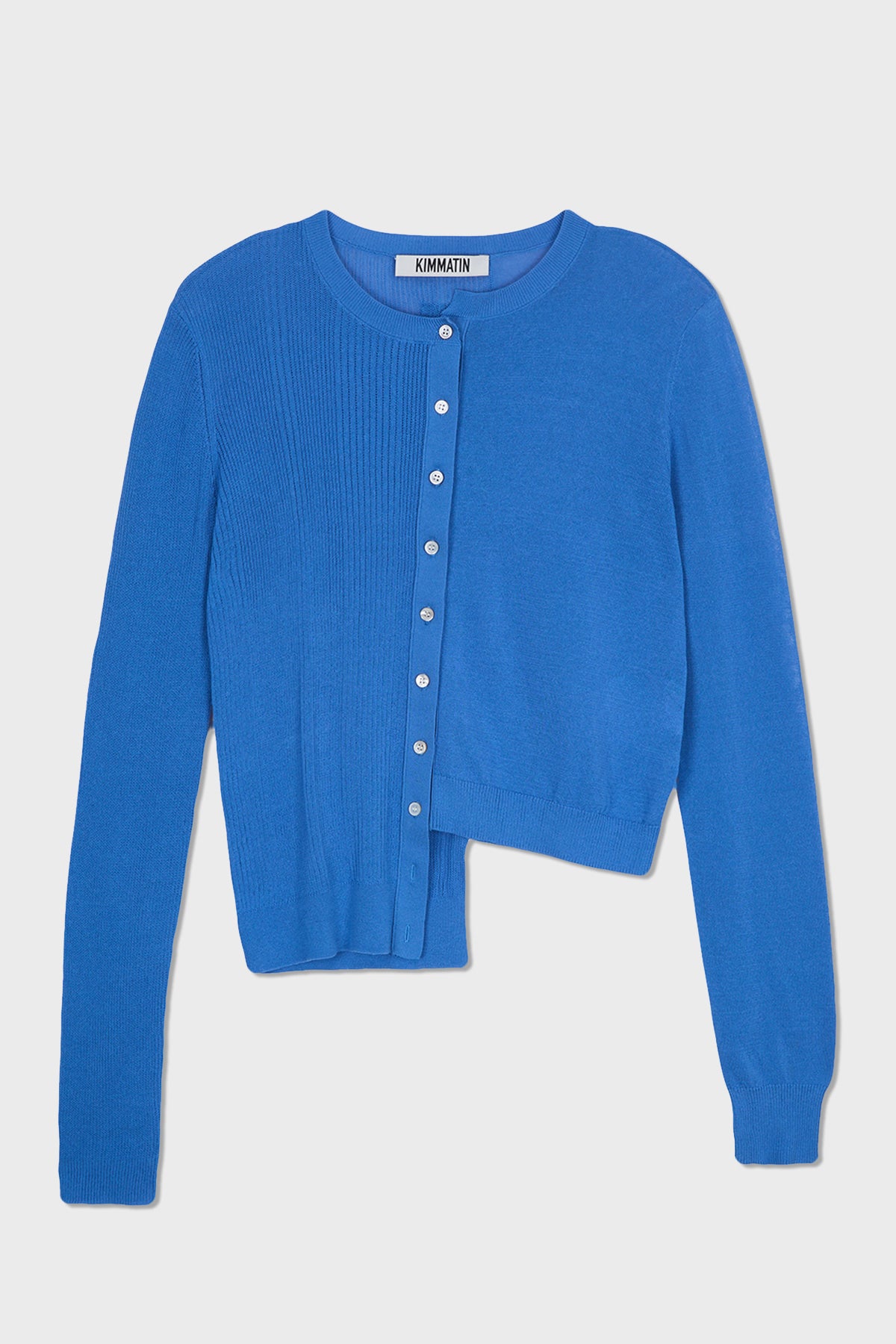 Matinkim Unbalance Slim Cardigan IN Blue