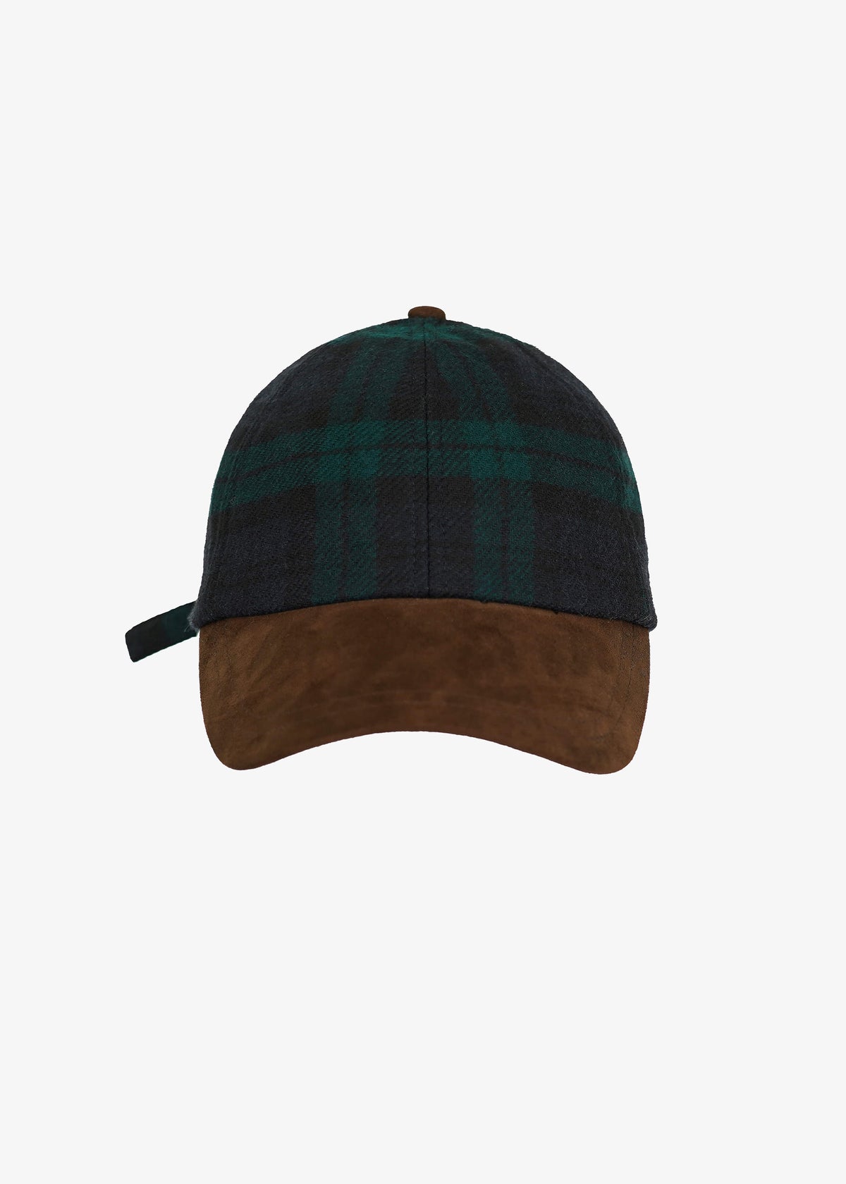 Grove Bovan Ball Cap Green Check