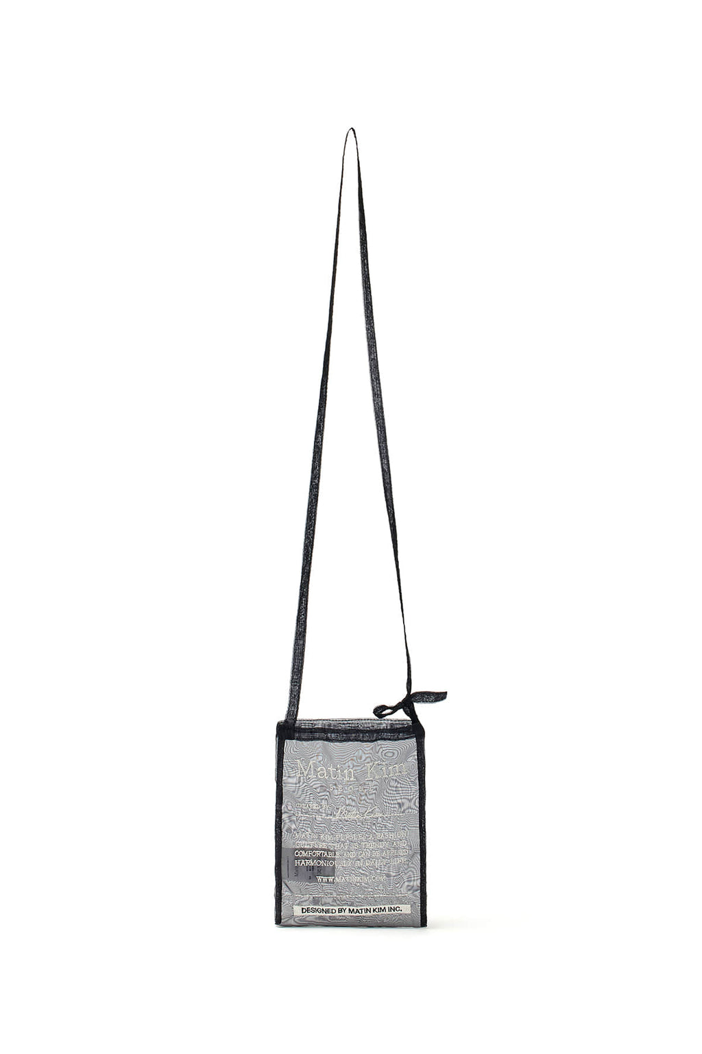 Matinkim Matin Kim Organza Mini Cross Bag IN Black