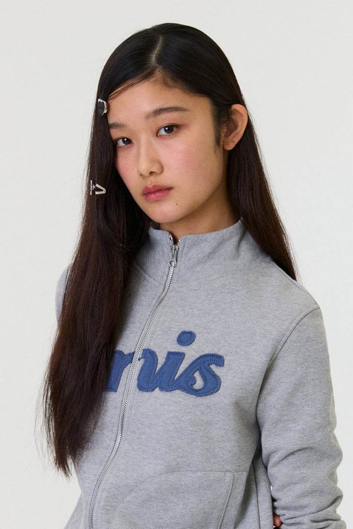 EMIS Logo Snap Hair Clip-Black