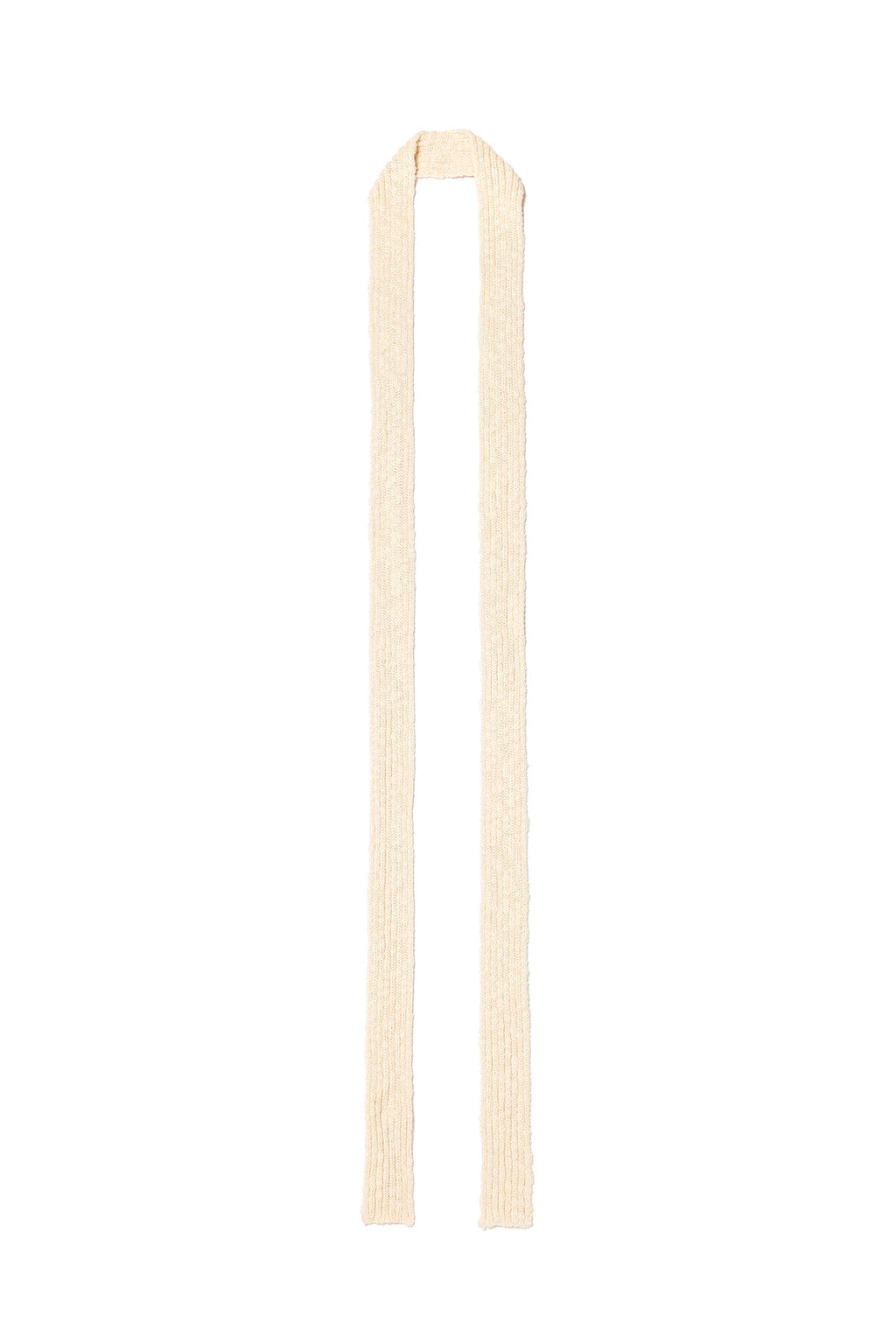 [matinkim] STRING LAYERED TWO WAY MUFFLER IN BEIGE