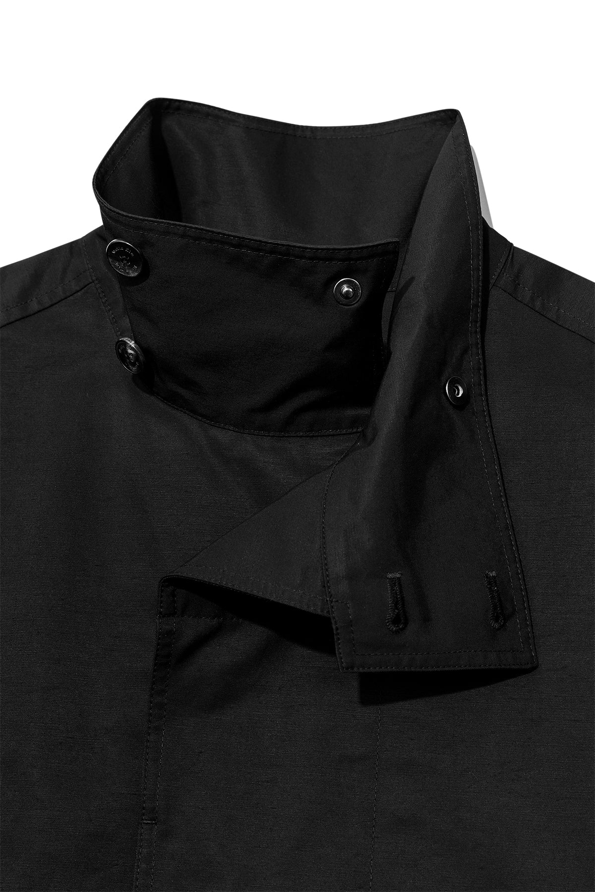 Matinkim Trench Bomber Jumper For Men IN Black