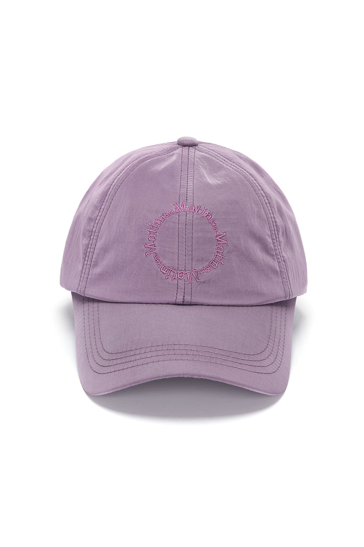 Matinkim Crisp Logo Ball Cap IN Purple