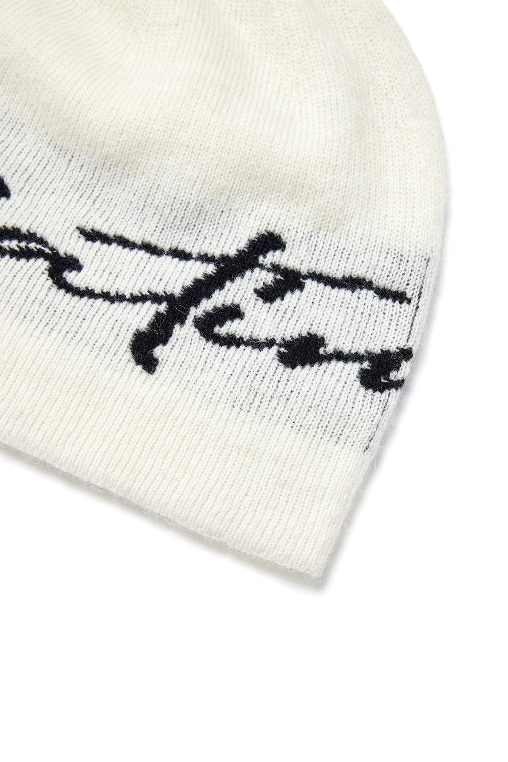 [matinkim] MATIN LOGO SCRIPT BEANIE IN IVORY