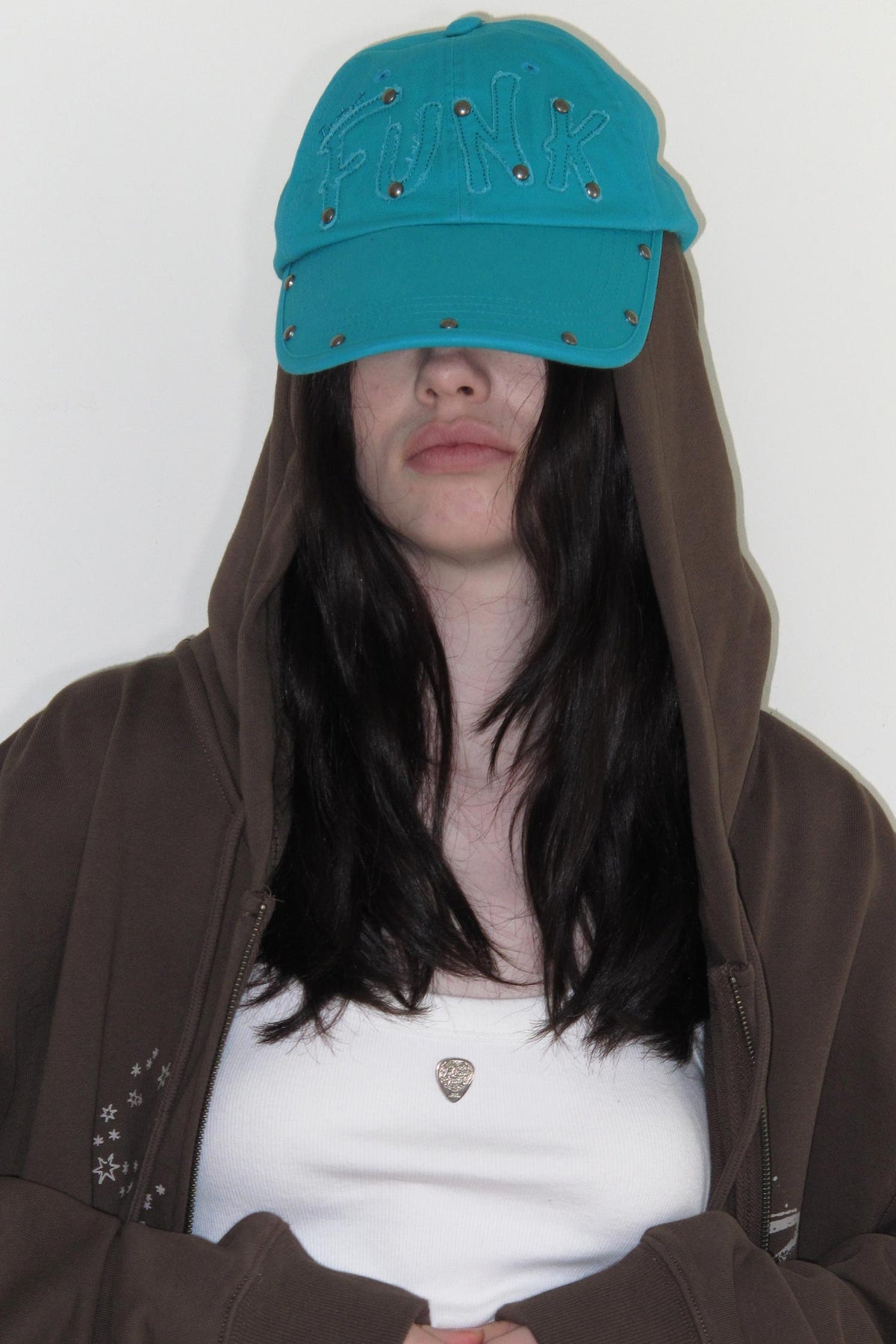 Instantfunk Logo Patch Stud Ball Cap - Mint