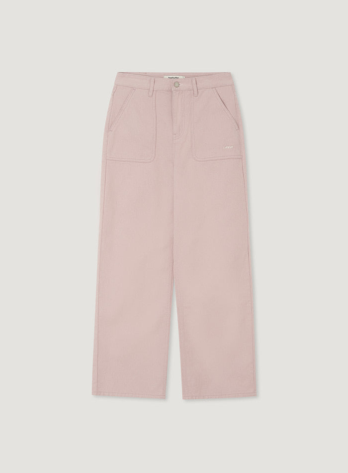 Mango Maniplease Zen Fatigue Jeans Light Pink