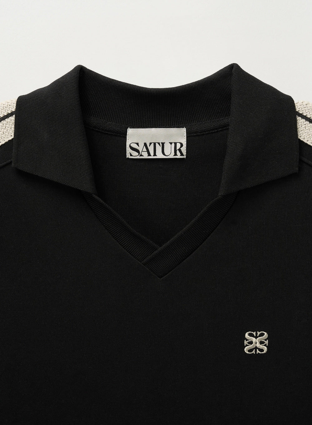 [satur] (W) Lawton Track One-piece - Black