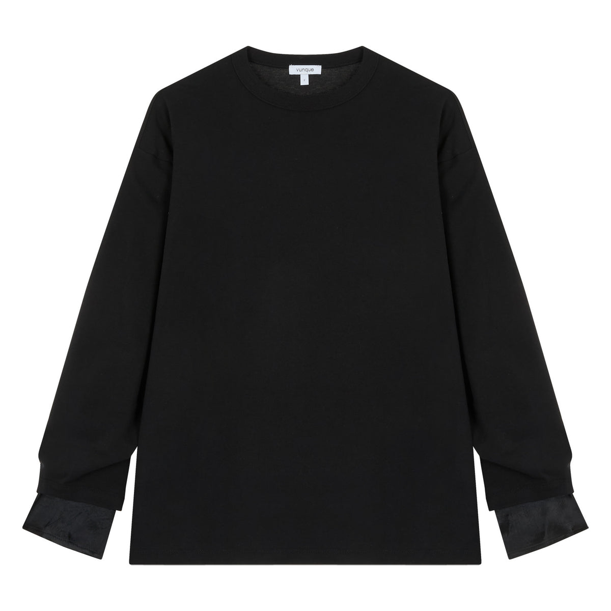 Vunque En Haut Layered T-shirt Black