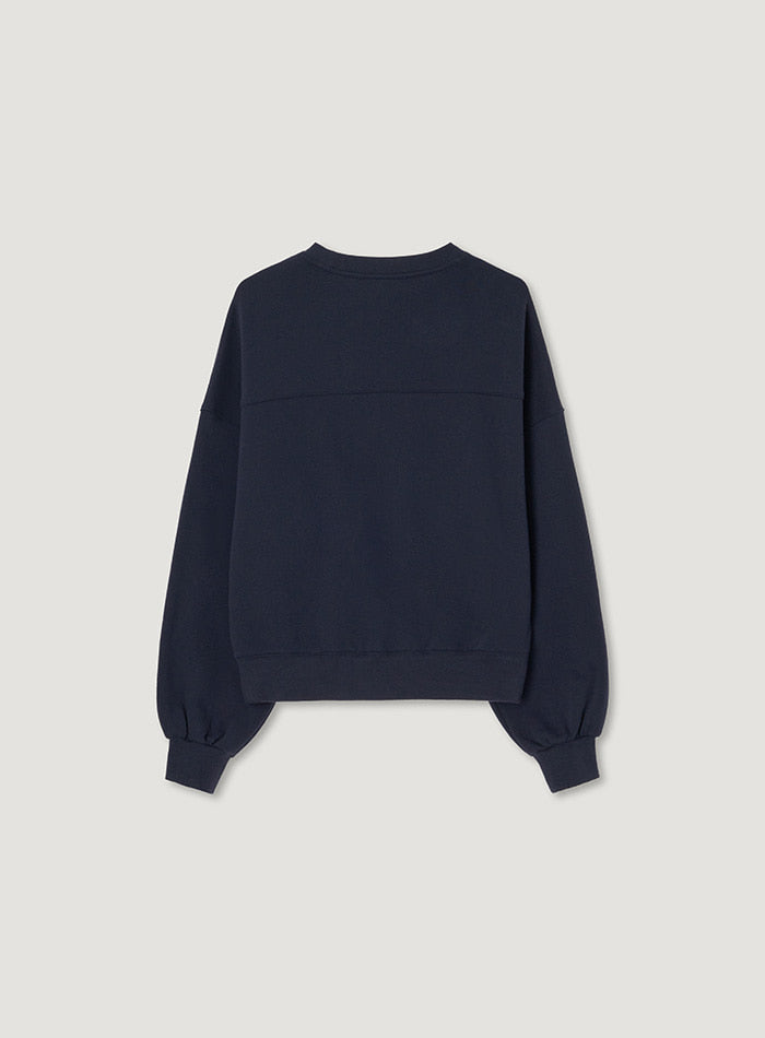Mango Maniplease Simply Sweatshirt Navy