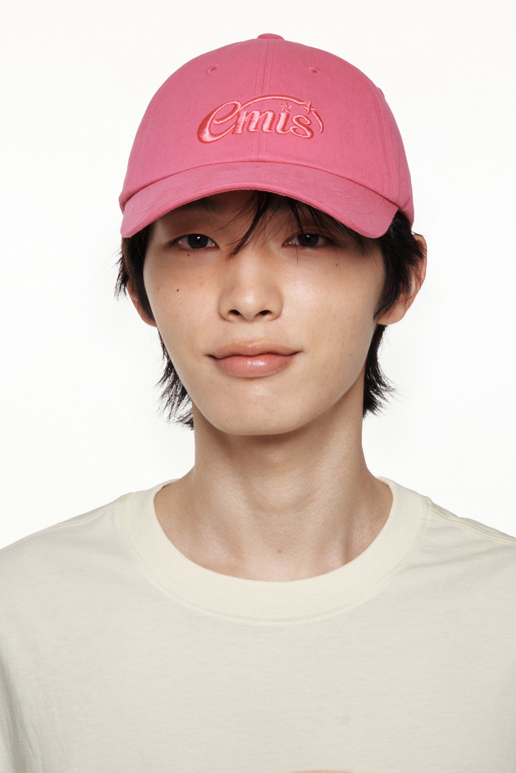 Emis Halo Logo Ball Cap-Pink