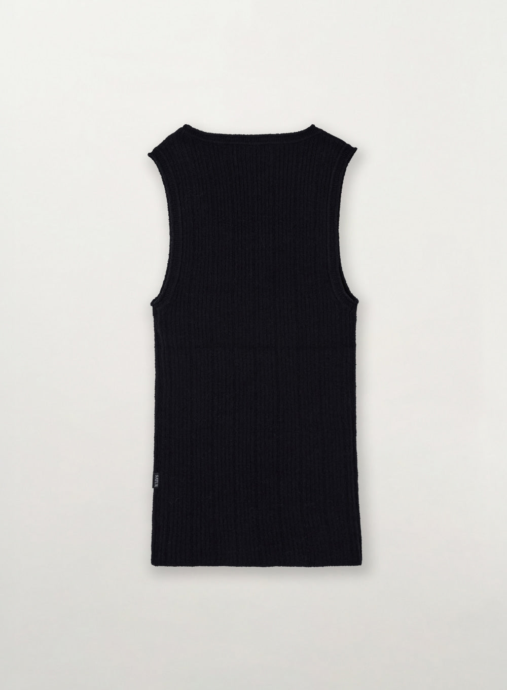 Satur (W) Basic Knit Sleeveless - Black