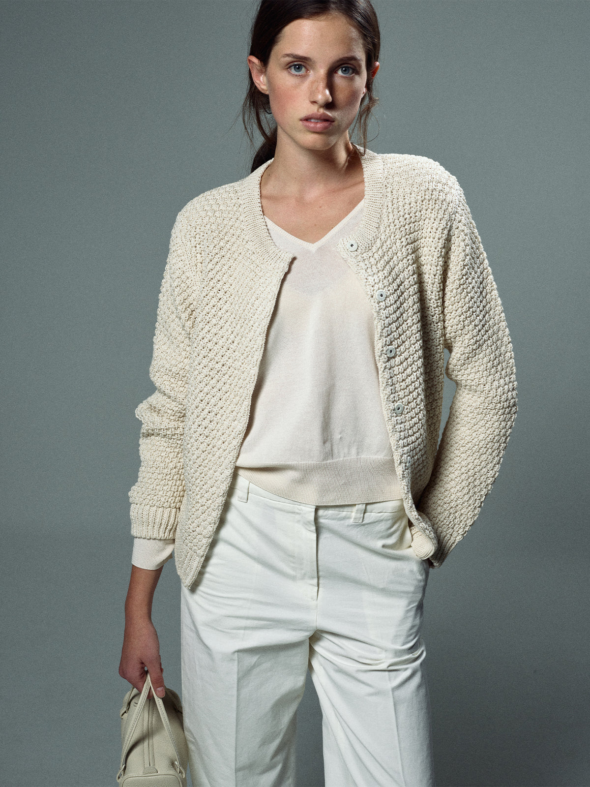 Nothing Written Otisse knit cardigan (Black)