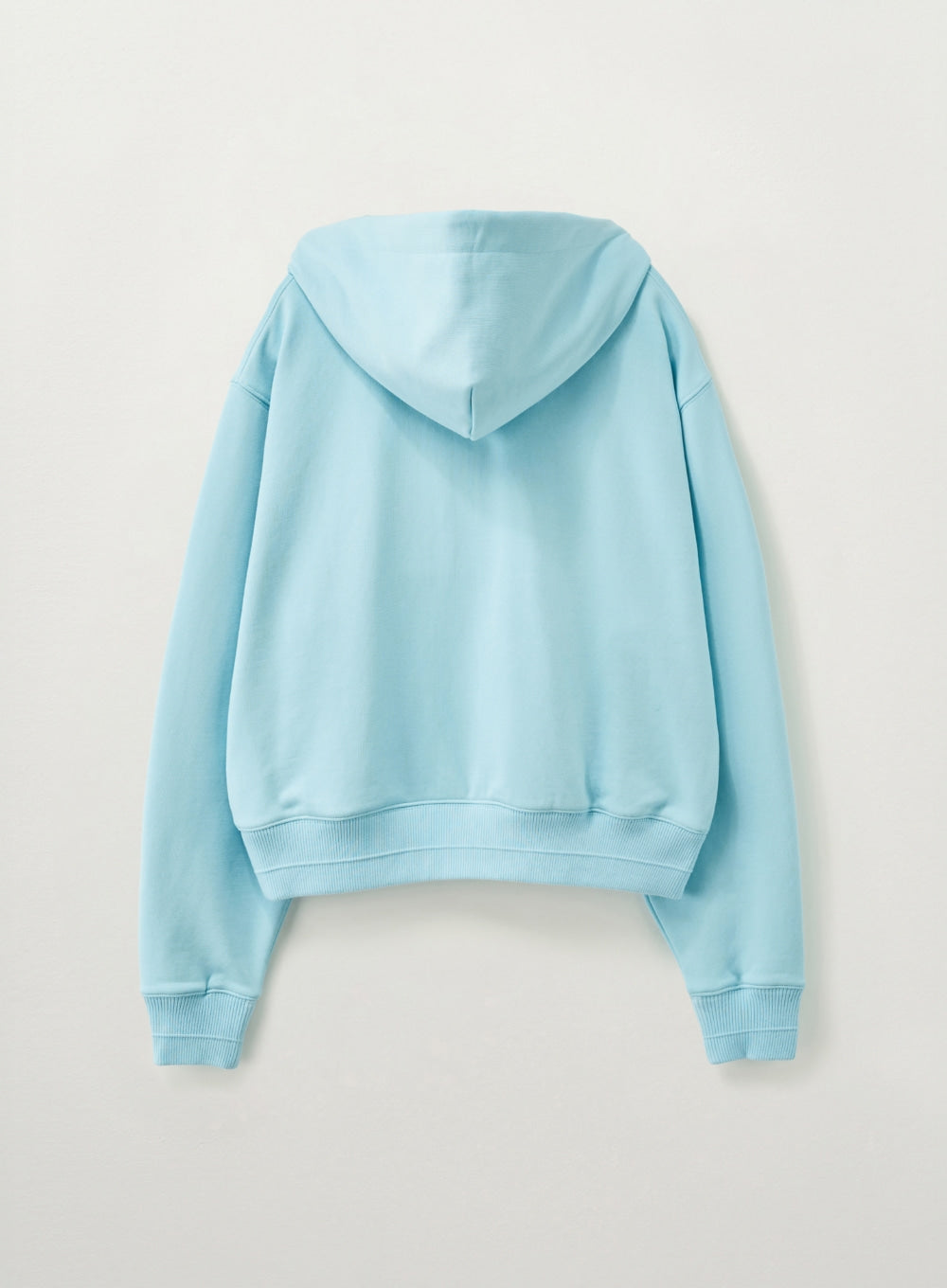 [satur] (W) Loren Small Logo Rivet Hoodie - Sky Blue
