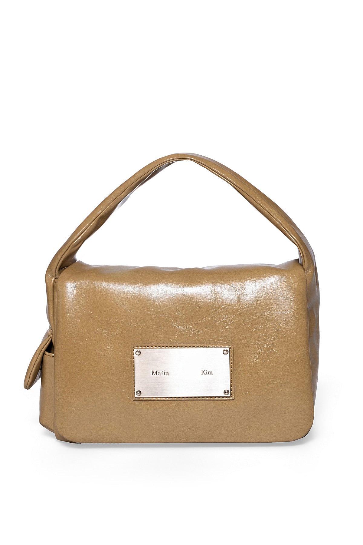 Matinkim Padded Flap Mini Bag IN Khaki