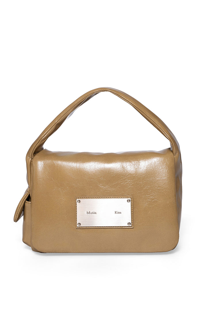 Matinkim Padded Flap Mini Bag IN Khaki