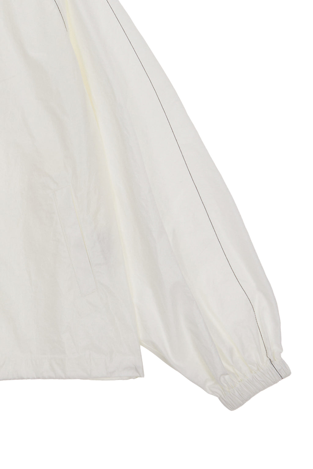 Matinkim Matin Kim Logo Coating Jumper For Men IN Ivory