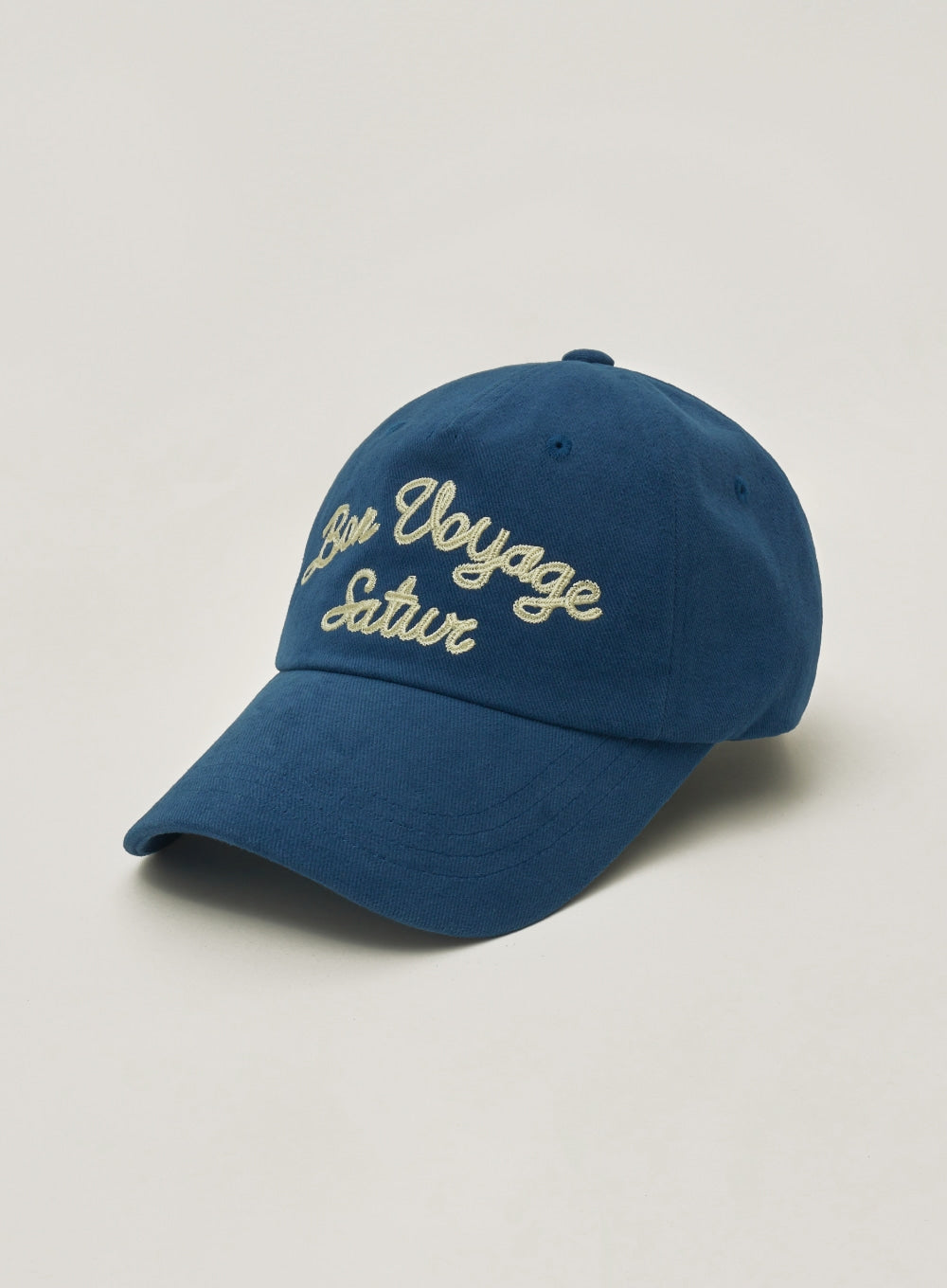 [satur] Bon Voyage 5 Panel Ball Cap - Blue