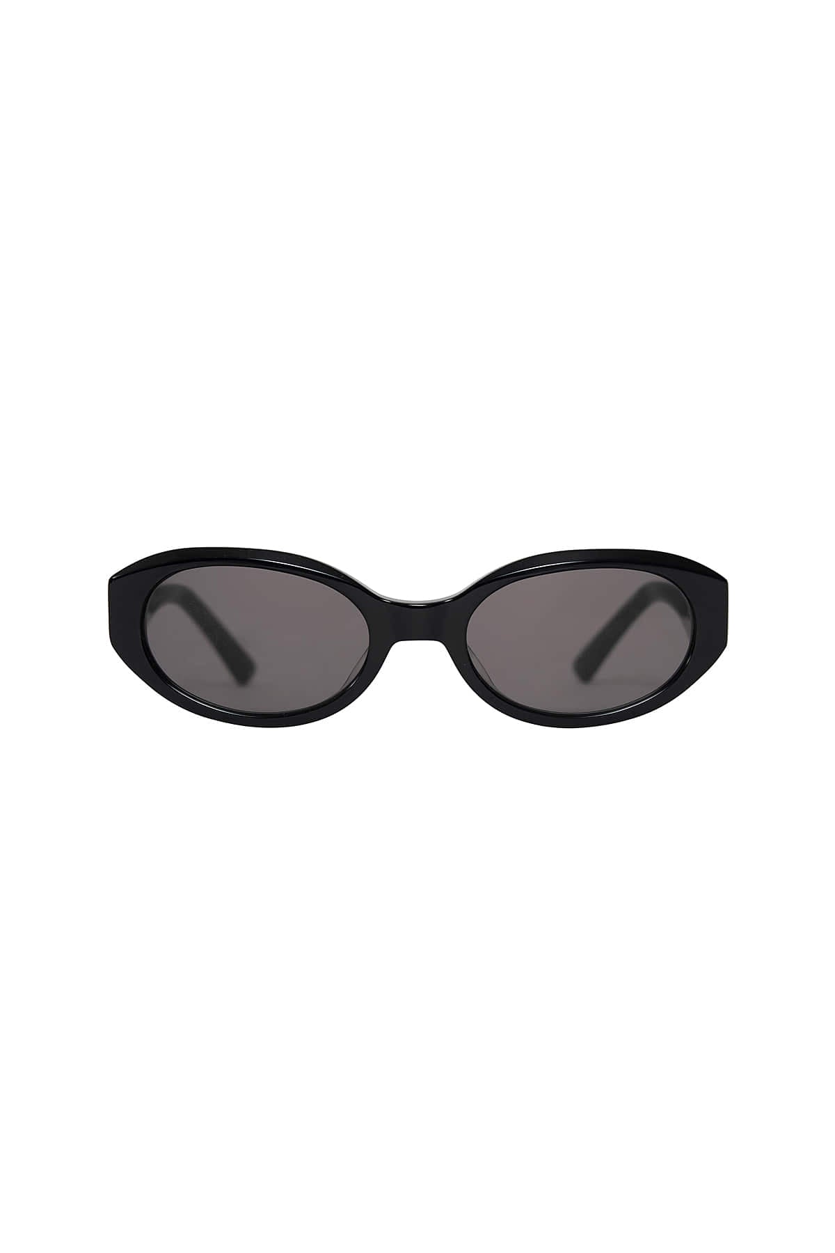 Matinkim Matin Bold Oval Sunglasses IN Black