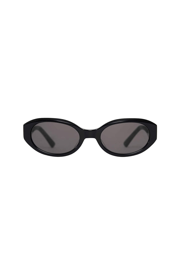 Matinkim Matin Bold Oval Sunglasses IN Black