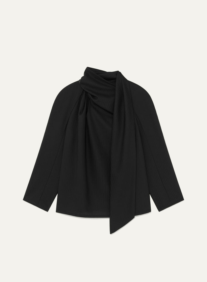 Kindersalmon Etta Blouse Black