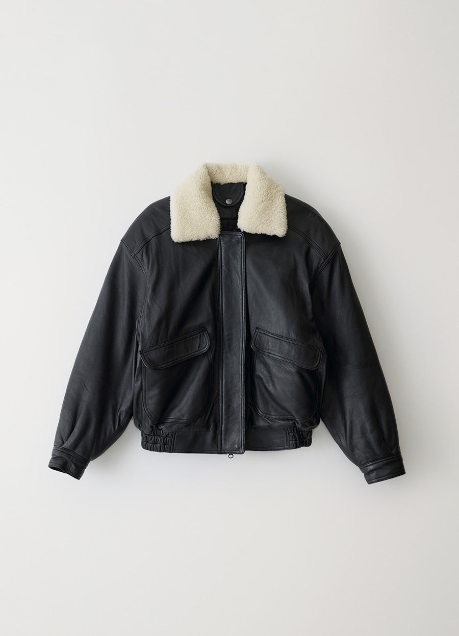 Nothing Written Classic G-1 flight jacket (Black)