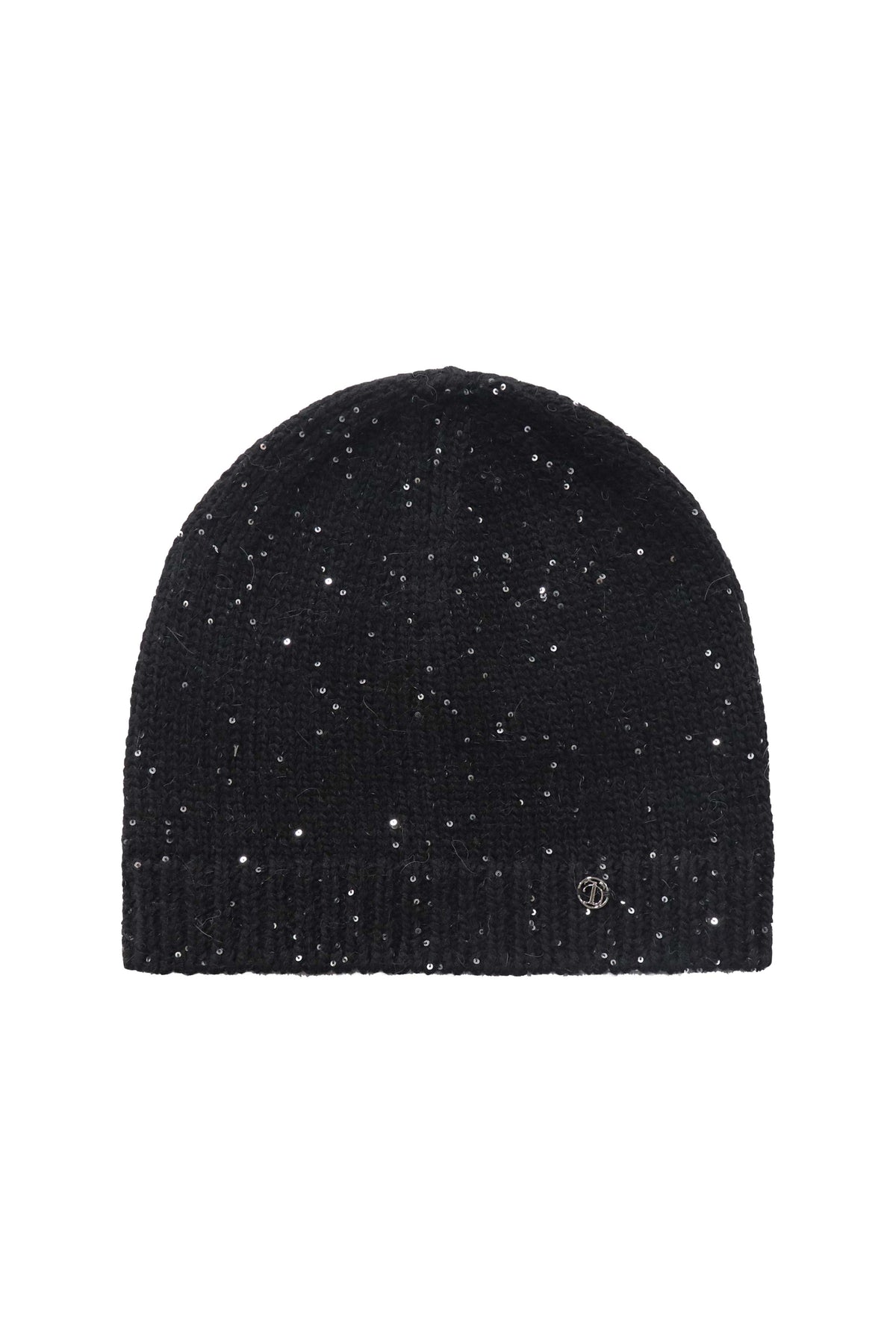Treemingbird Spangle Angora Beanie Black