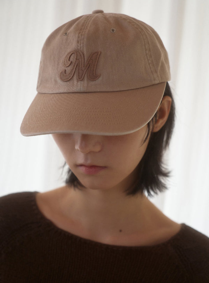 Mango Maniplease M Washed Cap Beige