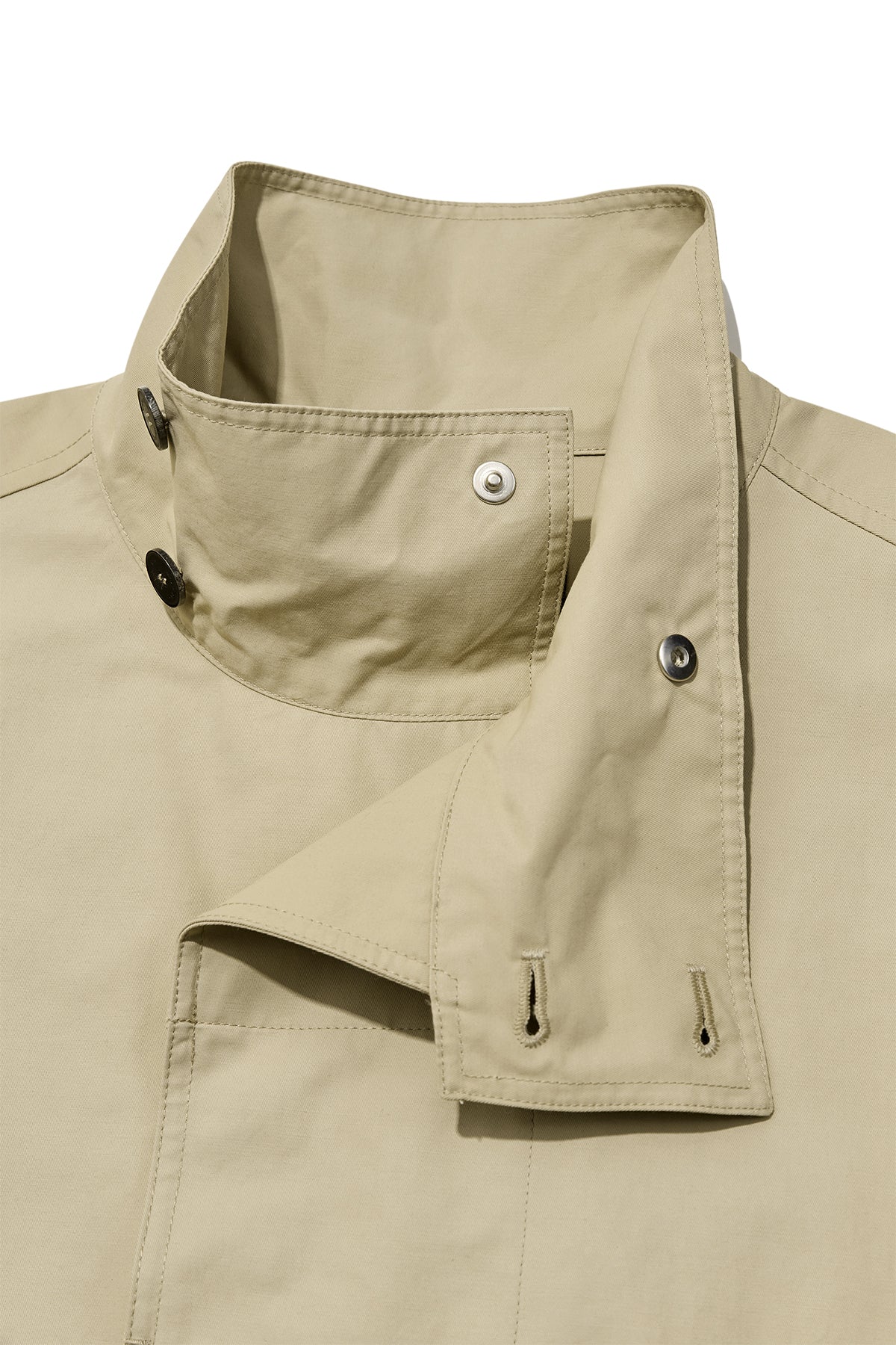 Matinkim Trench Bomber Jumper For Men IN Beige