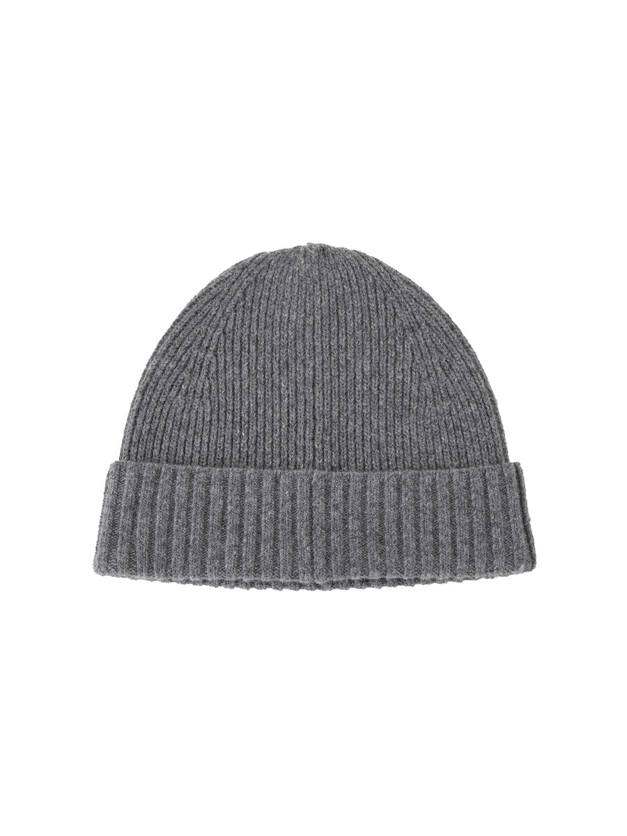 GLOWNY G Classic Beanie (Melange Gray)