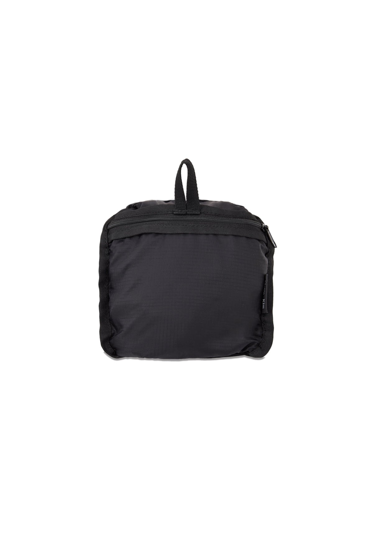 [matinkim] GLOSSY PACKABLE BACKPACK IN BLACK