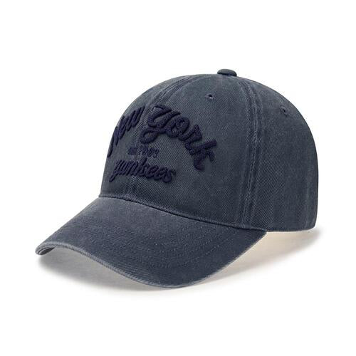 Varsity Lettering Color Denim Unstructured Ball Cap NEW YORK YANKEES