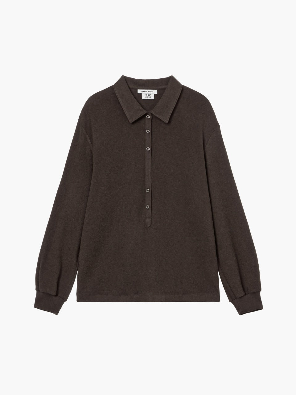 Margesherwood Fleece PK Long Sleeve brown
