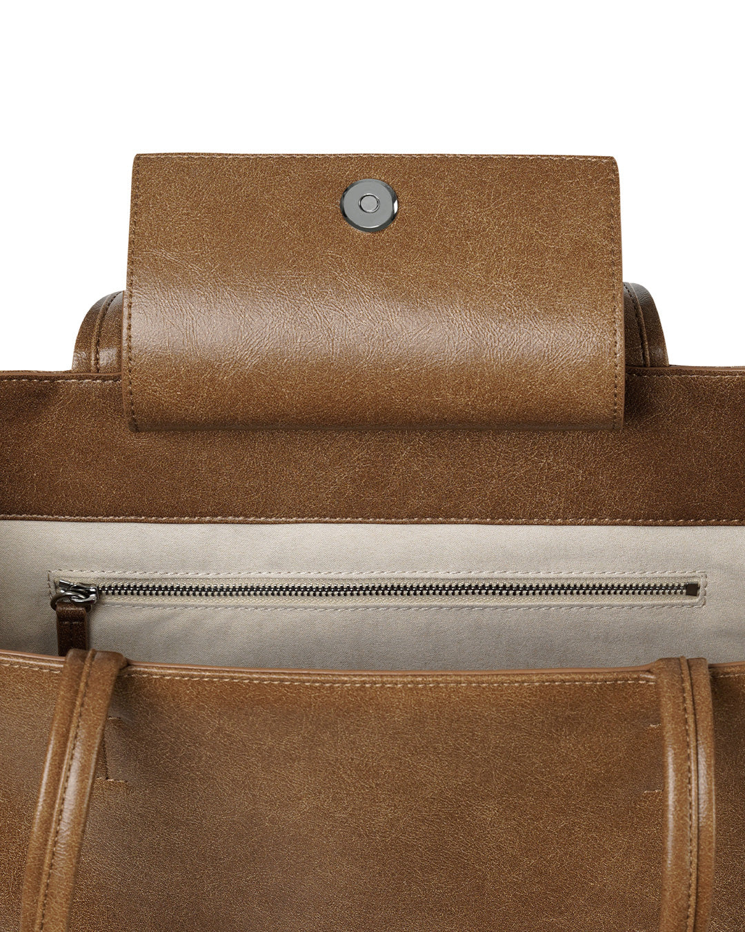 Brown Oblong Bag