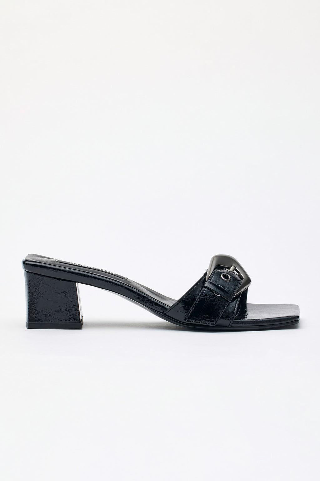 [matinkim] Buckle Point Slide Heels IN Black