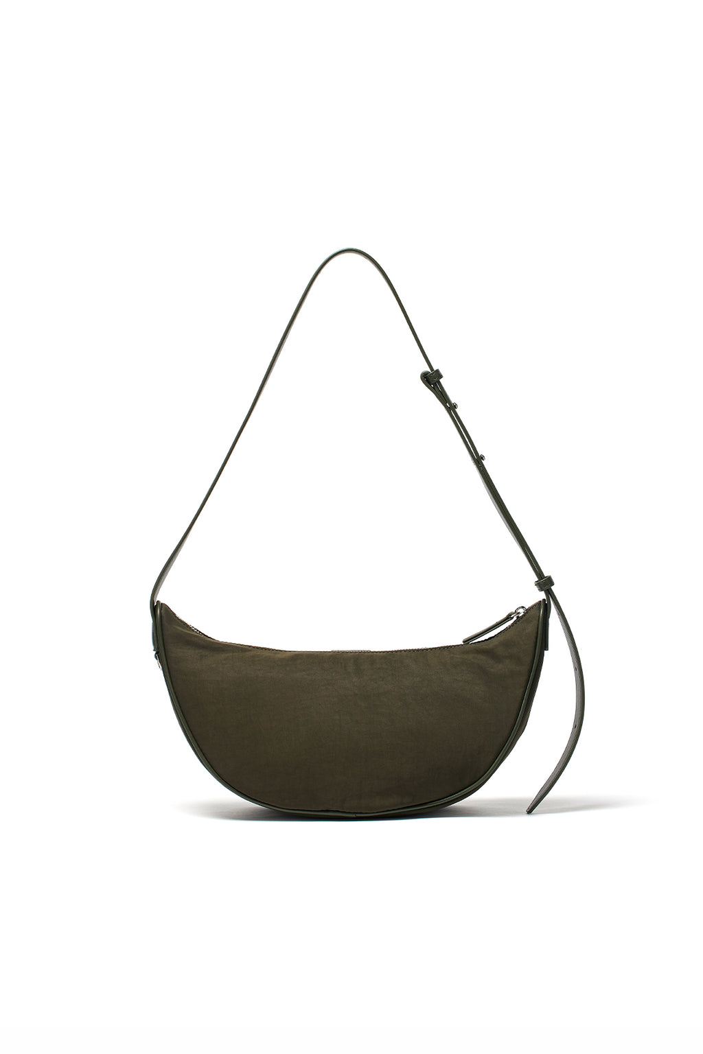 [matinkim] BUCKLE HOBO BAG IN KHAKI