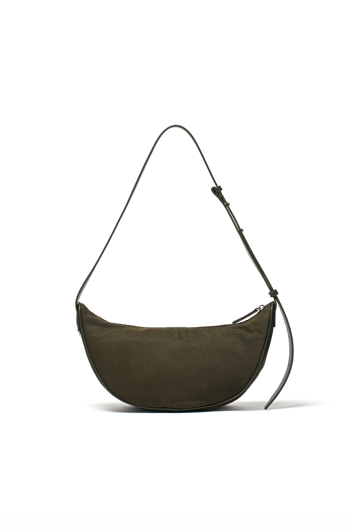 [matinkim] BUCKLE HOBO BAG IN KHAKI