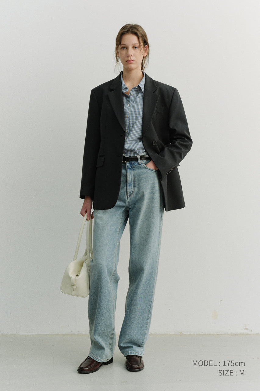 Dunst Loose Jeans Light Blue