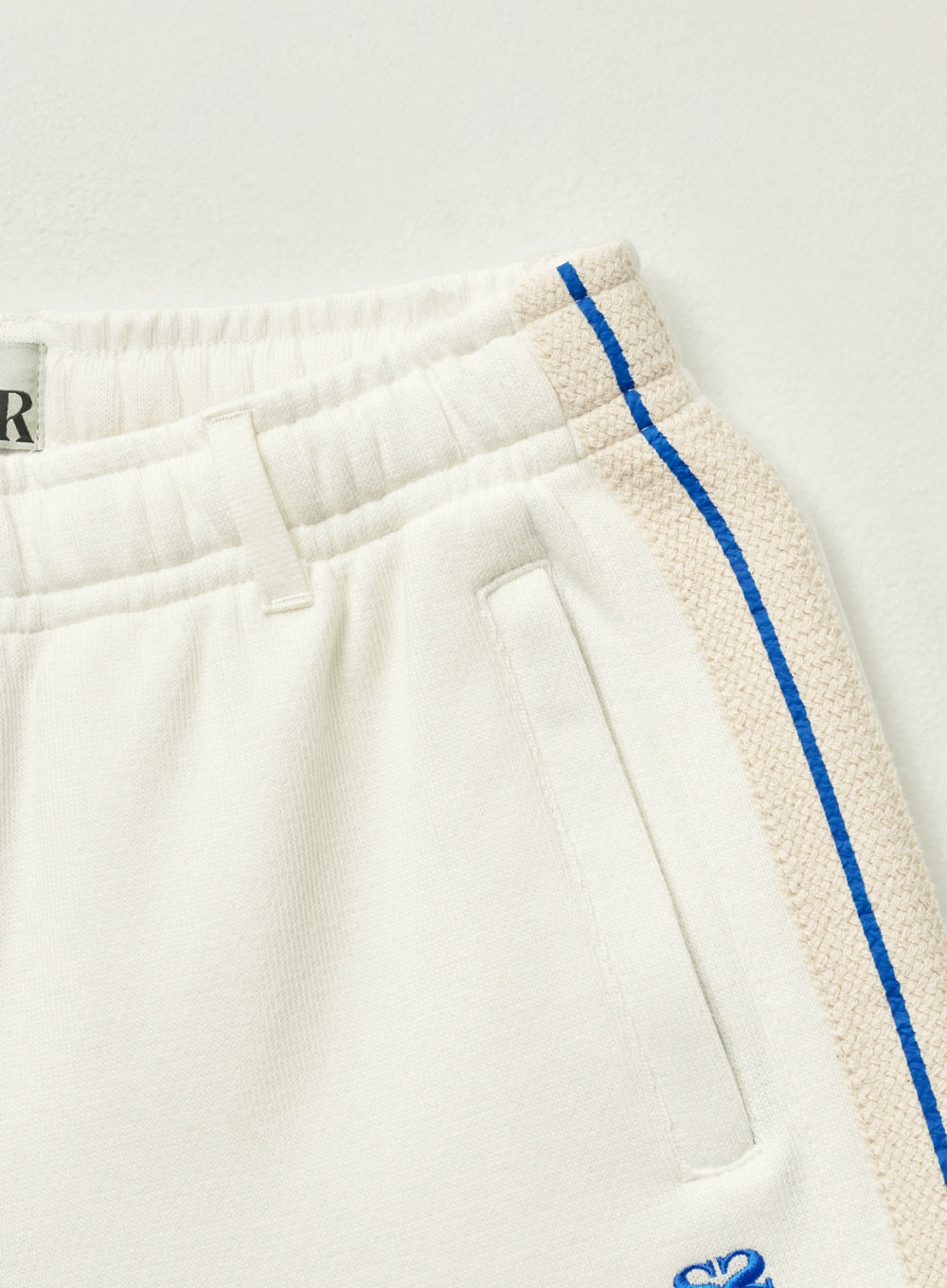 [satur] (W) Lawton All Day Track Shorts - White