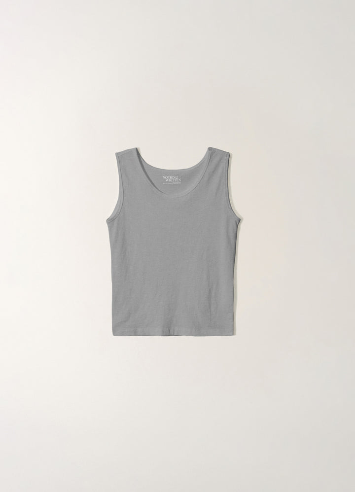 Nothing Written Soft cotton tank (Gray)