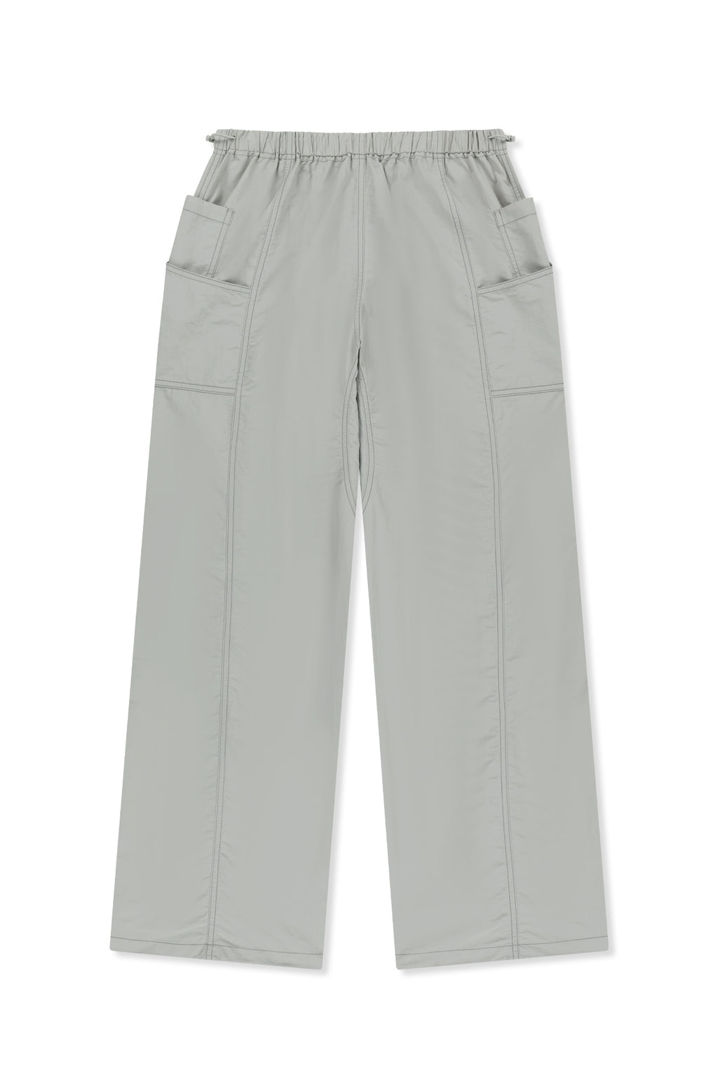 [matinkim] Multi Panel Parachute Pants IN Light Grey