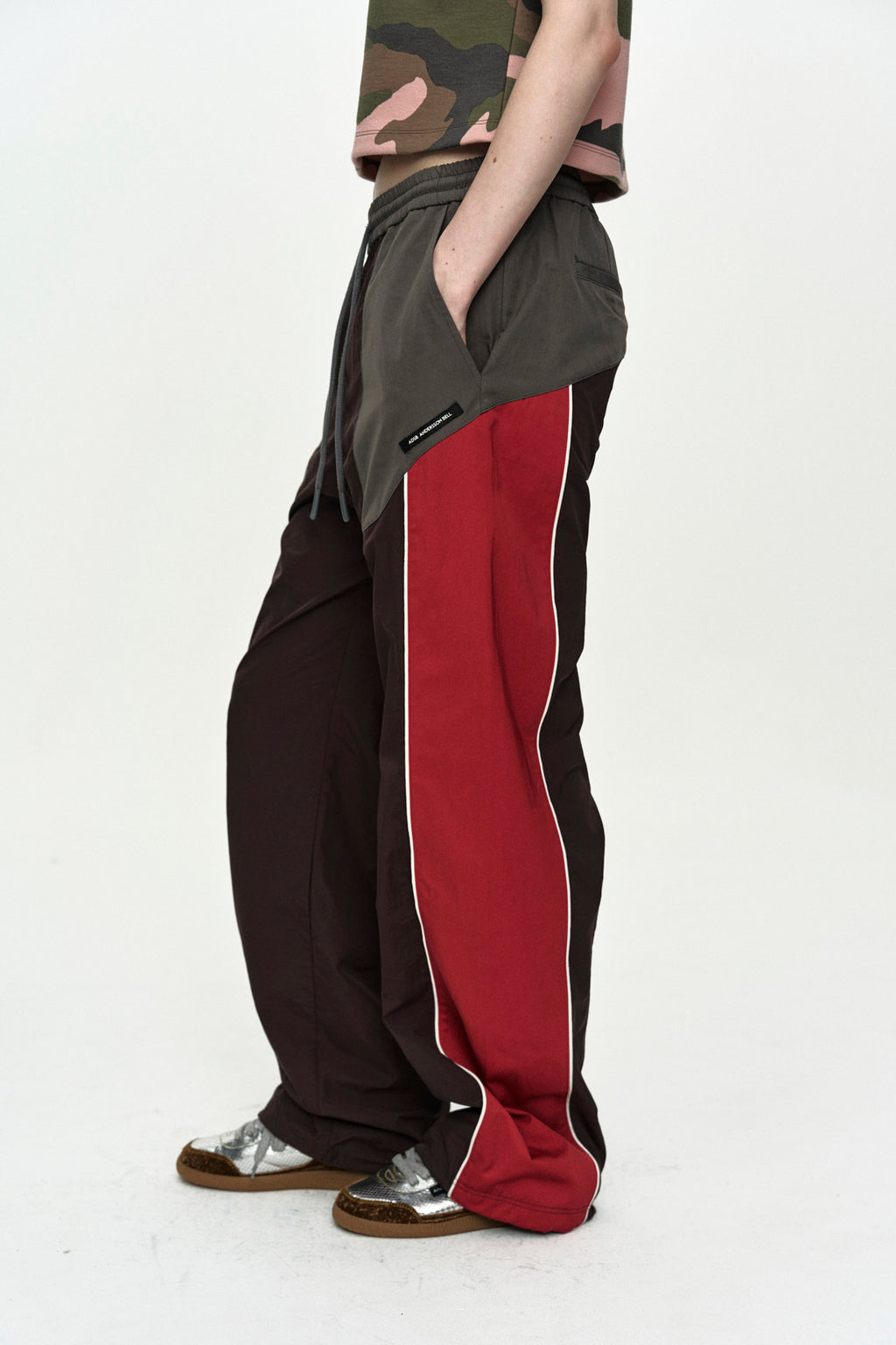 Andersson Bell Unisex Color Block Nylon Track Pants