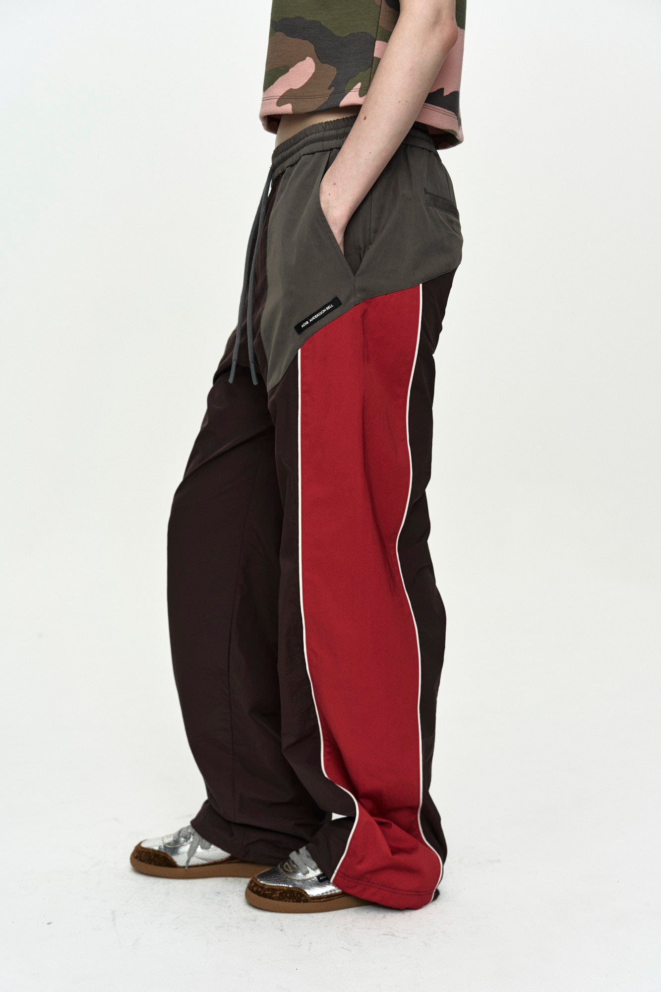 Andersson Bell Unisex Color Block Nylon Track Pants