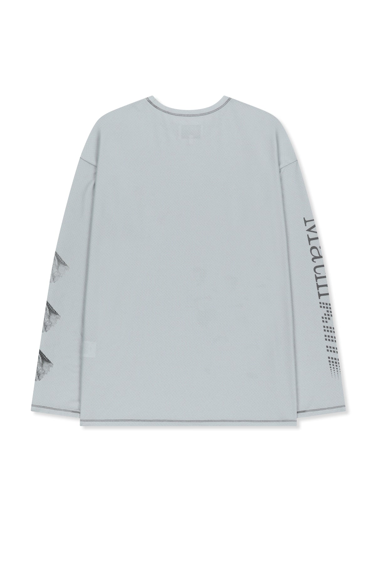 Matinkim Matin Pace Graffiti Covered Top IN Grey