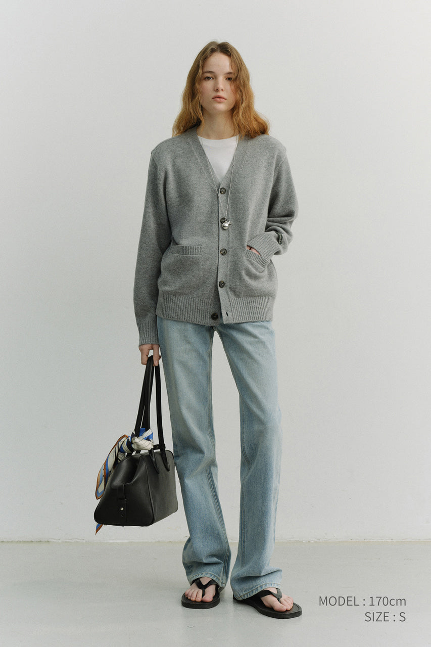Dunst Essential Semi Boot-Cut Jeans Light Blue