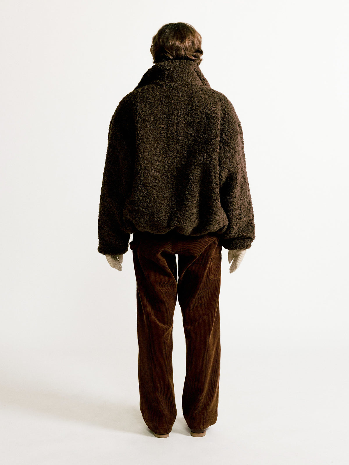Nothing Written Pooh reversible jumper (Dark brown)