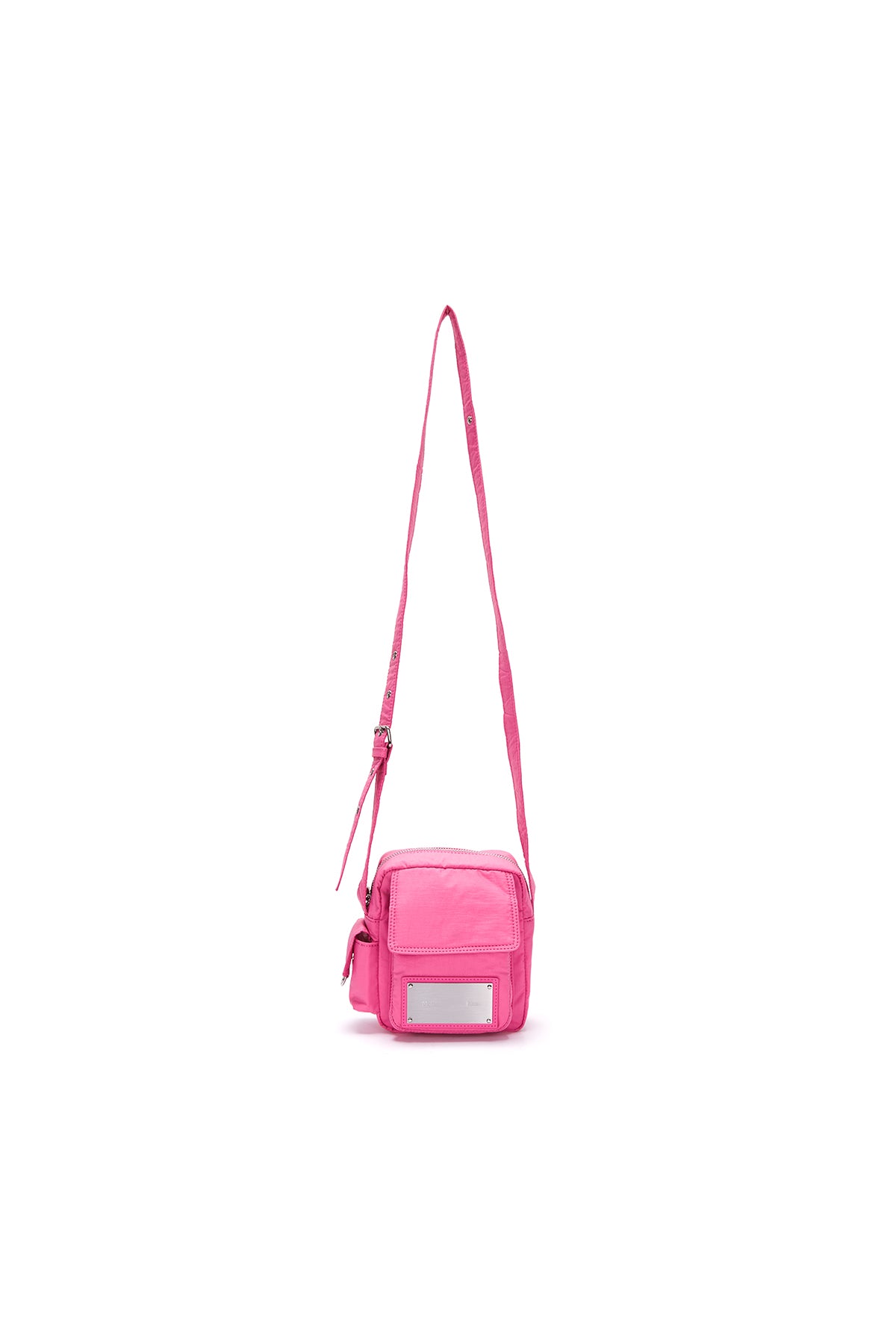 [matinkim] Cargo Cross Mini Bag IN Dark Pink